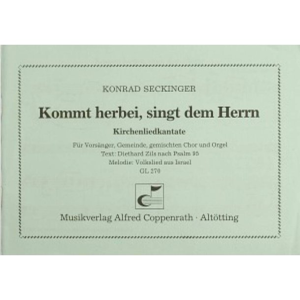 Kommt herbei, singt dem Herrn
