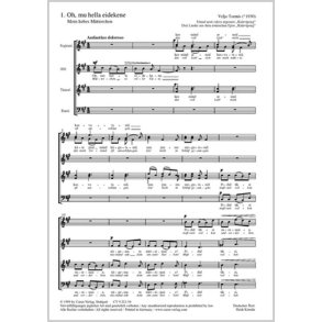 Oh, mu hella eidekene [Mein liebes Mütterchen] : Drei Chorlieder aus dem Epos 'Kalevipoeg'