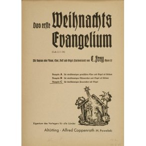 Das erste Weihnachtsevangelium