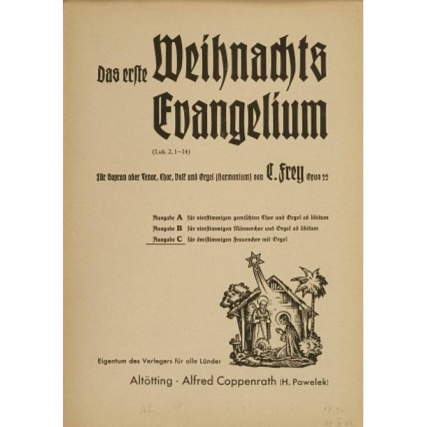 Das erste Weihnachtsevangelium