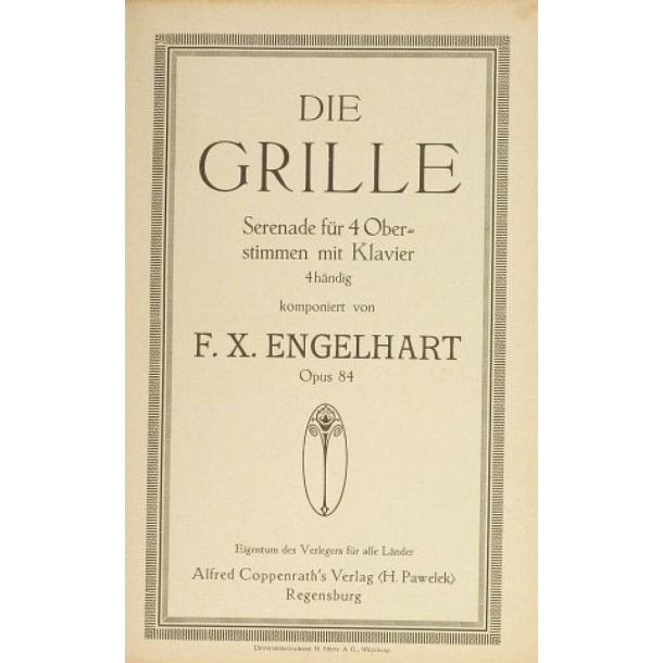 Die Grille : Serenade