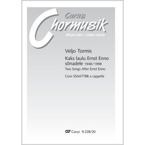 Kaks laulu Ernst Enno sonadele - Zwei Lieder