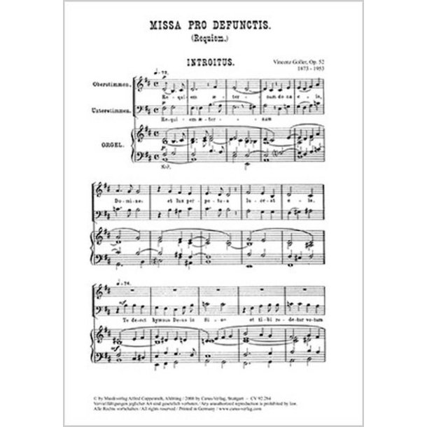 Missa pro defunctis : Requiem