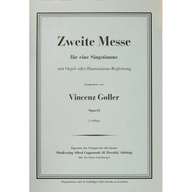 Zweite Messe