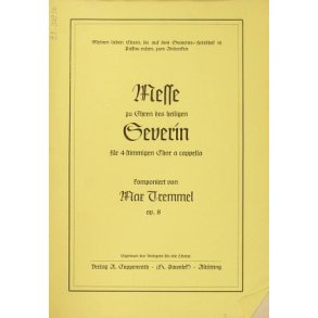 Messe zu Ehren des heiligen Severin