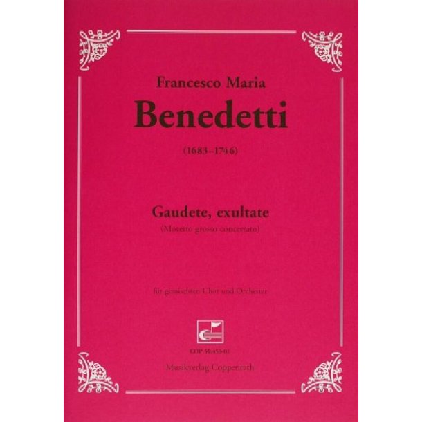 Gaudete, exultate : C-Dur