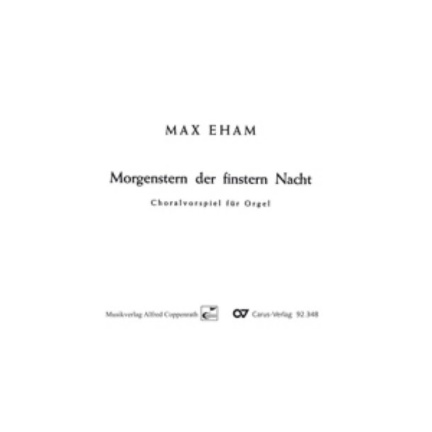 Morgenstern der finstern Nacht