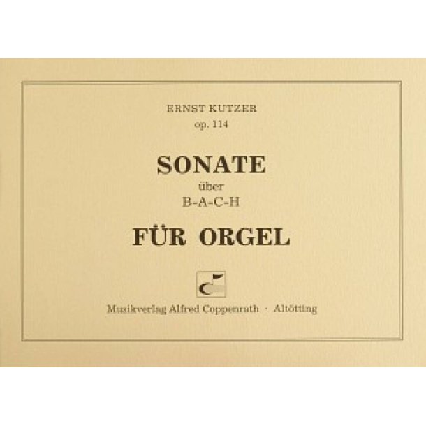 Sonate &uuml;ber B-A-C-H