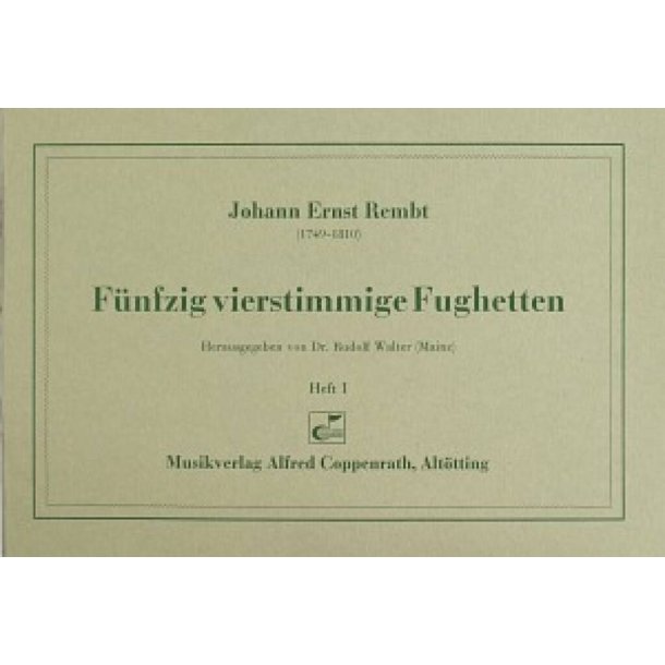 F&uuml;nfzig vierstimmige Fughetten I