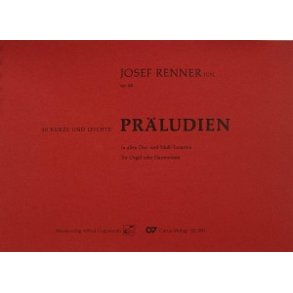 30 kurze und leichte Präludien : in allen Dur- und Moll-Tonarten für Orgel oder Harmonium