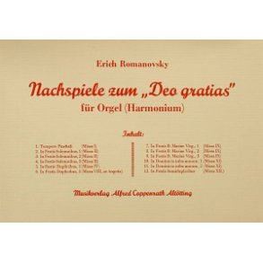 Romanovsky: Nachspiele zum Deo gratias