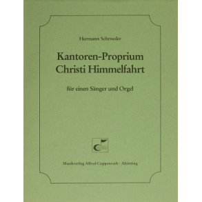 Kantoren-Proprium Christi Himmelfahrt : c-Moll