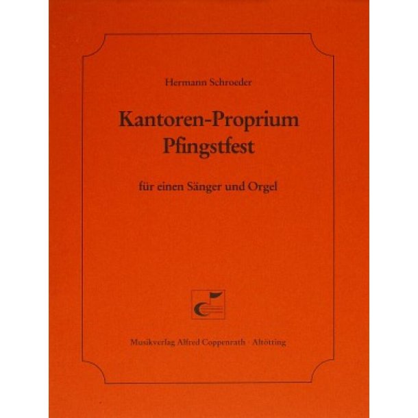 Kantoren-Proprium Pfingstfest