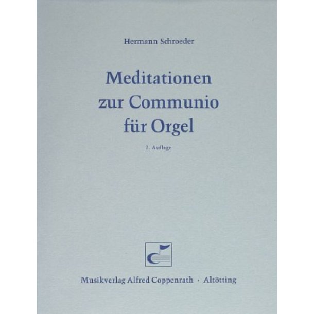 Schroeder, Meditationen zur Communio