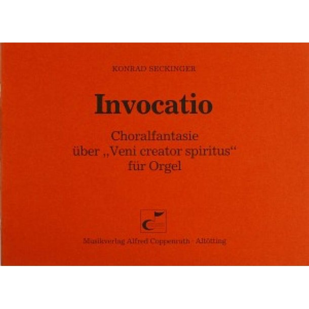 Invocatio : Choralfantasie &uuml;ber Veni creator spiritus