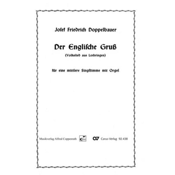 Der Englische Gru&szlig;