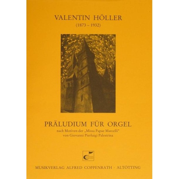 Pr&auml;ludium f&uuml;r Orgel : nach Motiven der Missa Papae Marcelli von G. P. Palestrina