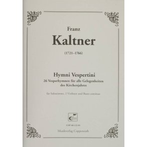 Kaltner: Hymni Vespertini