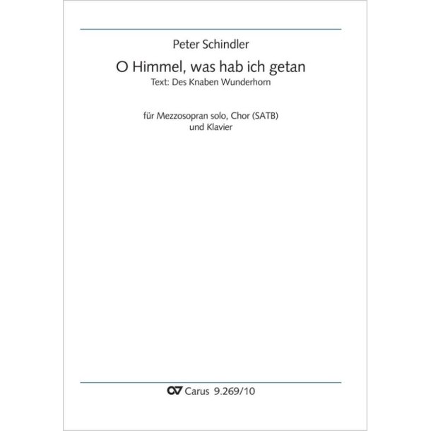 O Himmel, was hab ich getan : from: Sonne, Mond und Sterne