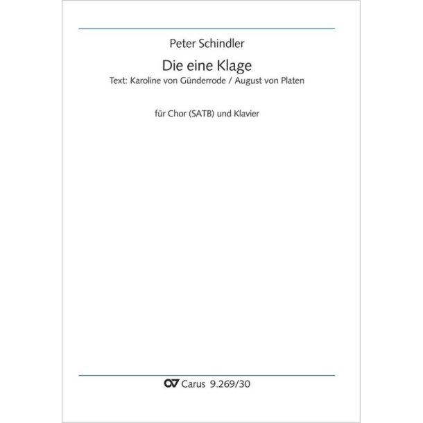 Die eine Klage : from: Sonne, Mond und Sterne