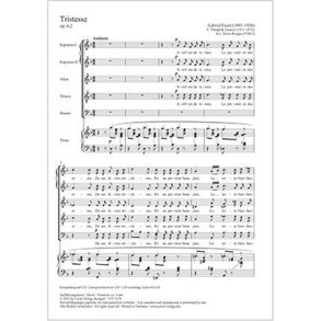 Tristesse : Op. 6,2