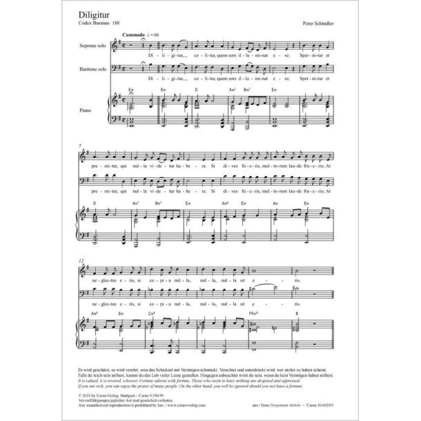 Diligitur : from: Perpetuum mobile - Songs from the Codex Buranus