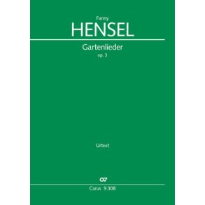 Gartenlieder : Six Songs Op. 3