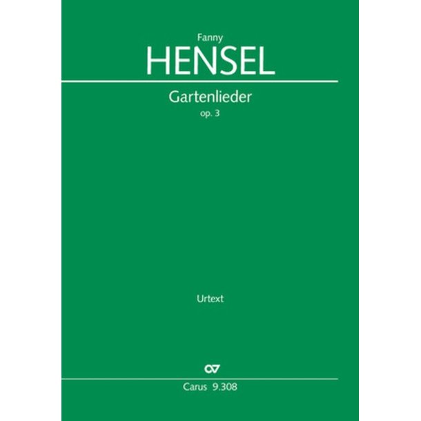 Gartenlieder : Six Songs Op. 3