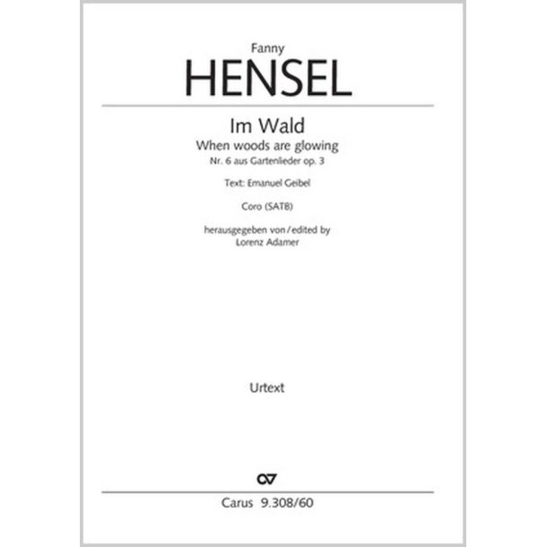 When woods are glowing - A major