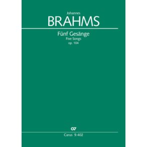 Five Songs - Op. 104