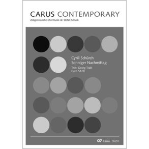 Sonniger Nachmittag : aus: Drei Stücke nach Georg Trakl