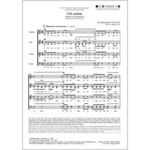 Ubi caritas : Antiphon für Gründonnerstag