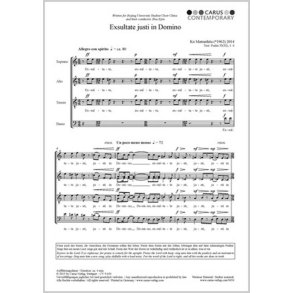 Exsultate justi in Domino