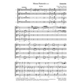 Messa Pastorale in G : G-Dur