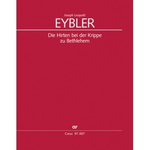 Die Hirten bei der Krippe zu Bethlehem : Weihnachtsoratorium in zwei Teilen