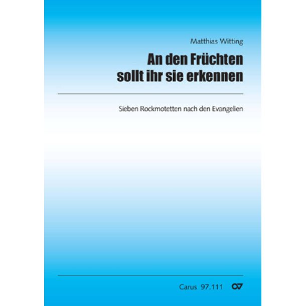 An den Fr&uuml;chten sollt ihr sie erkennen