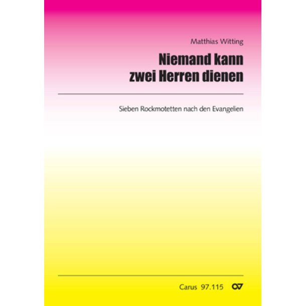 Niemand kann zwei Herren dienen