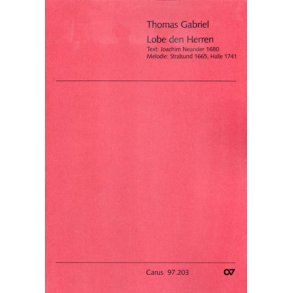 Lobe den Herren, den mächtigen König