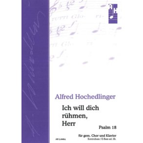 Ich will dich rühmen, Herr : F-Dur