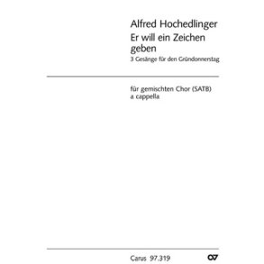 Er will ein Zeichen geben