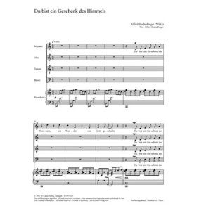 Du bist ein Geschenk des Himmels