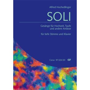 Sologesänge für Hochzeit, Taufe und andere Anlässe : Ausgabe für tiefe Stimme und Klavier