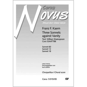 Kaern: Three Sonnets against Vanity