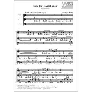 Laudate pueri : Psalm 112. Salmocentododici