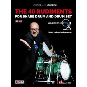 The 40 Rudiments For Snare Drum And Drumset