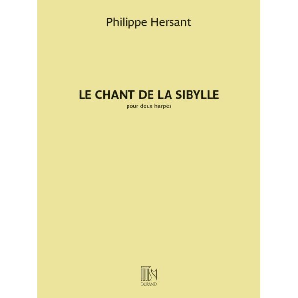 Le Chant de la Sibylle : pour deux harpes