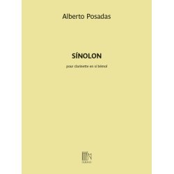 S&iacute;nolon : pour clarinette en si b&eacute;mol