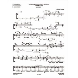Tombeau et double : pour alto solo