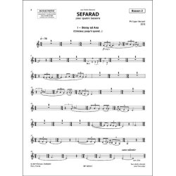 Sefarad : pour quatre bassons