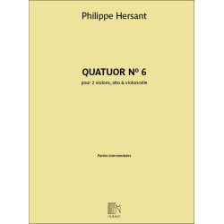 Quatuor N&deg; 6 : pour 2 violons, alto & violoncelle